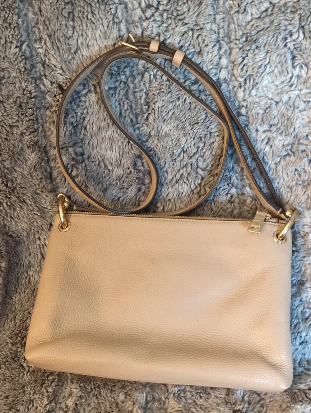 Coach Mia Pebbled Leather Crossbody Bag